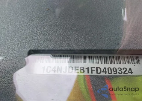 2015 Jeep Compass Latitude from USA, damaged, VIN 1C4NJDEB1FD409324